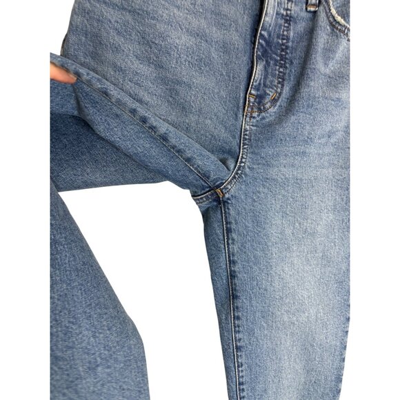 Madewell The Momjean in Basley Wash Jeans-sz 26 - Picture 8 of 13